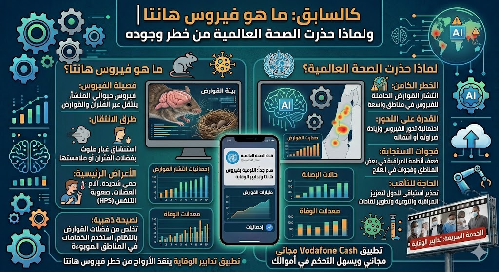 ما هو فيروس هانتا| ولماذا حذرت الصحة العالمية من خطر وجوده