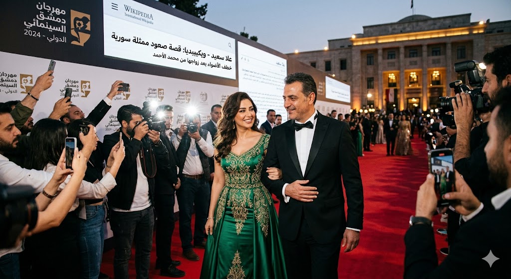 من هي علا سعيد؟ السيرة الذاتية للممثلة السورية التي تصدرت الترند بعد زواجها من محمد الأحمد