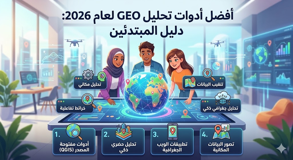 أفضل أدوات تحليل GEO لعام 2026: دليل المبتدئين لتحسين الظهور في نتائج الذكاء الاصطناعي