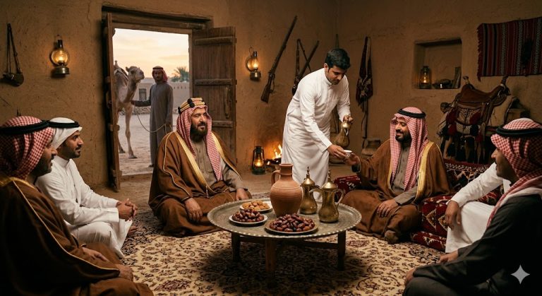 الضيافة في الدولة السعودية الأولى | مظاهر الكرم وأهمية إكرام الضيف في المجتمع السعودي القديم
