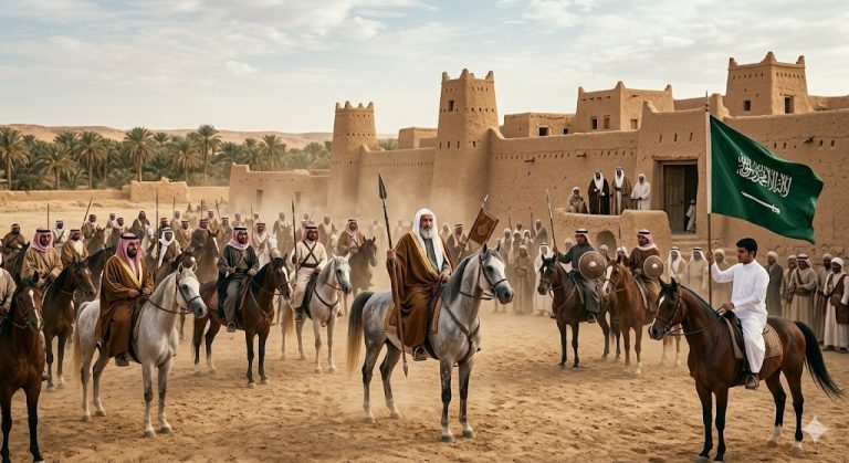 الفروسية في الدولة السعودية الأولى | أهميتها ومظاهرها ودورها في بناء المجتمع السعودي