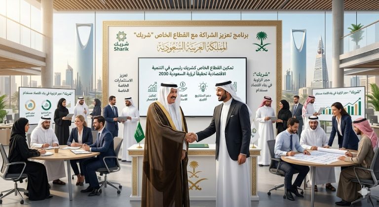 برنامج تعزيز الشراكة مع القطاع الخاص "شريك" | الأهداف والمزايا ودوره في دعم الاقتصاد السعودي