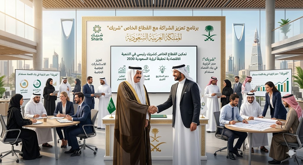 برنامج تعزيز الشراكة مع القطاع الخاص "شريك" | الأهداف والمزايا ودوره في دعم الاقتصاد السعودي