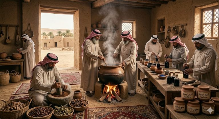 صناعة الأحبار في نجد | تاريخها وطرق إعدادها وأهميتها في الحياة العلمية