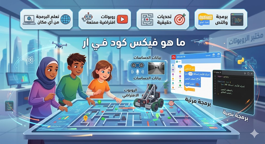 ما هو فيكس كود VR؟ الدليل الشامل لفهم المصطلح واستخداماته في الواقع الافتراضي